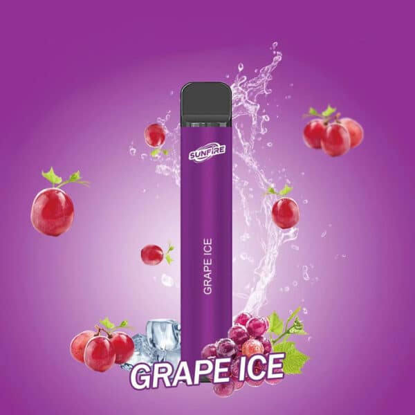Vapordi Sunfire 600 Puffs Grape Ice