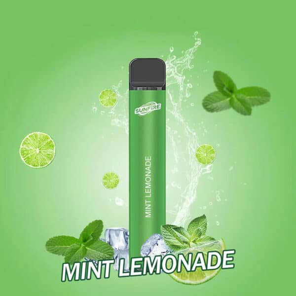 Vapordi Sunfire 600 Puffs Mint Lemonade