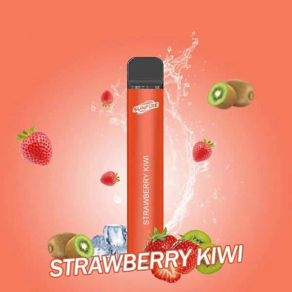 Vapordi Sunfire 600 Puffs Strawberry Kiwi
